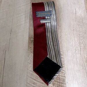 Martin Wong Screenplay Men’s Necktie 100% Silk